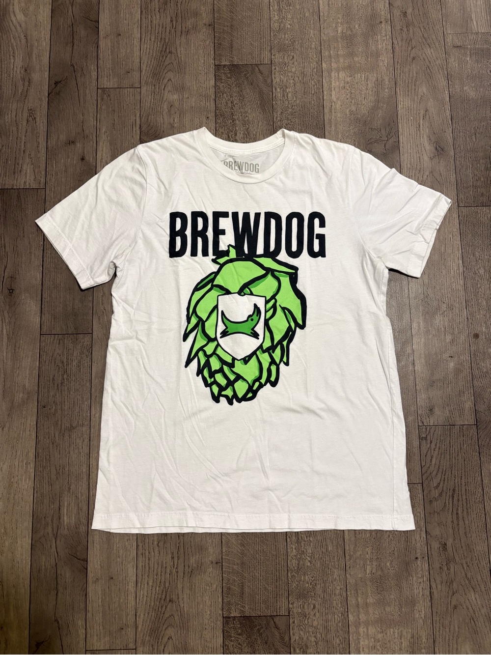 Brewdog Men's White Short Sleeve Logo T-Shirt